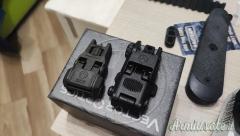 Tacca di mira magpul MBUS posteriore nera
