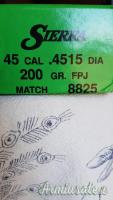 SIERRA  cal 45 -200 grs. FPJ-MATCH