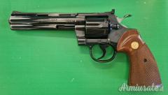 Revolver Colt Python 6'' Cal 357 Finitura Royal Blue