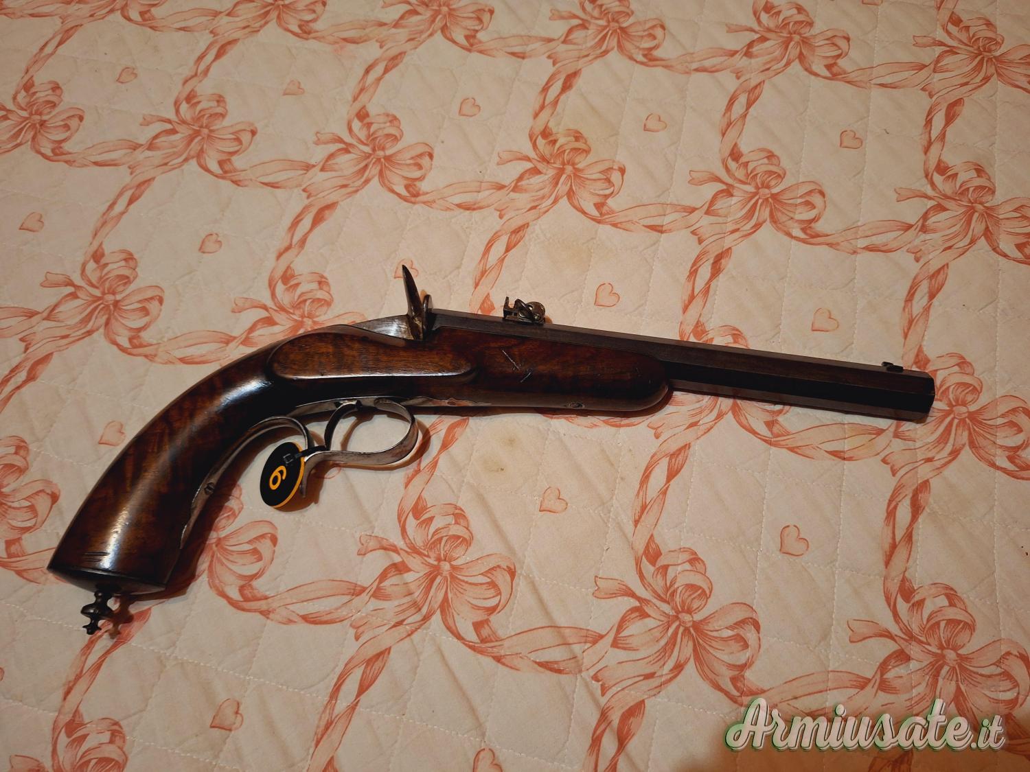 Pistola da sala per tiro al Bersaglio Call.6mm flobert MARIETTE Pistola da sala per tiro al Bersaglio Call.6mm flobert MARIETTE
