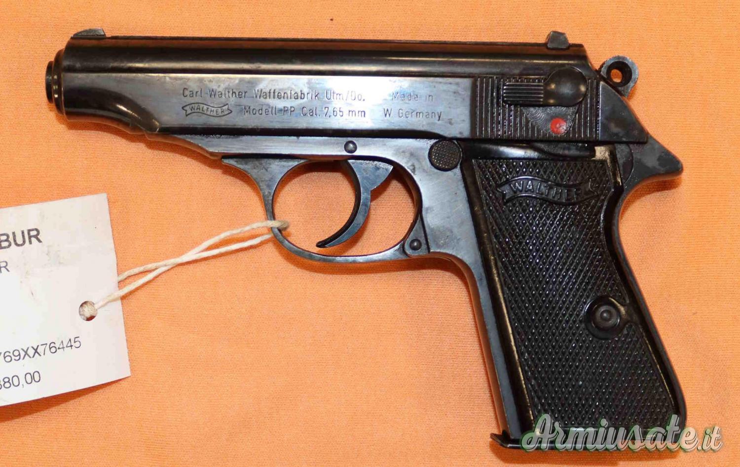 Pistola Walther PP Calibro 7,65 Pistola Walther PP Calibro 7,65