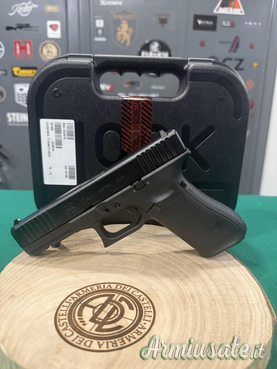 Pistola s/automatica marca Glock modello 17 GEN 5 FS calibro 9x19 Pistola s/automatica marca Glock modello 17 GEN 5 FS calibro 9x19