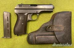 Pistola CZ 27, WaA76, Wehrmacht, 1942, 7,65 Browning