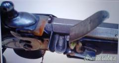 pistola a pietra focaia inglese da tiro Baker