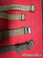 Cinghie militari originali per Garand + spallacci militari punzonati periodo WWII