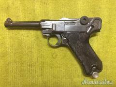 Mauser Luger P08, byf 41, Black Widow, 1941, Sportiva, 9x19 (9 Parabellum)