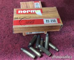 Bossoli primo sparo 22/250