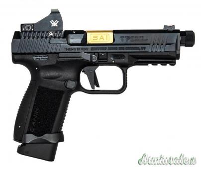 CANIK ELITE COMBAT EXECUTIVE GOLD BARREL 9x19mm