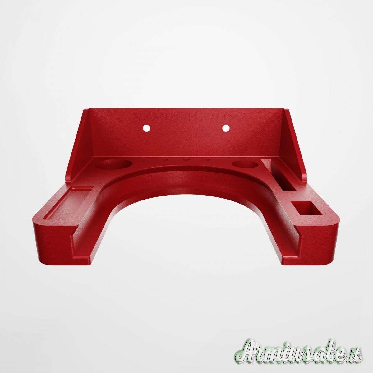 Supporto da parete per piastra a 4 stazioni Lee Turret con Dies Supporto da parete per piastra a 4 stazioni Lee Turret con Dies