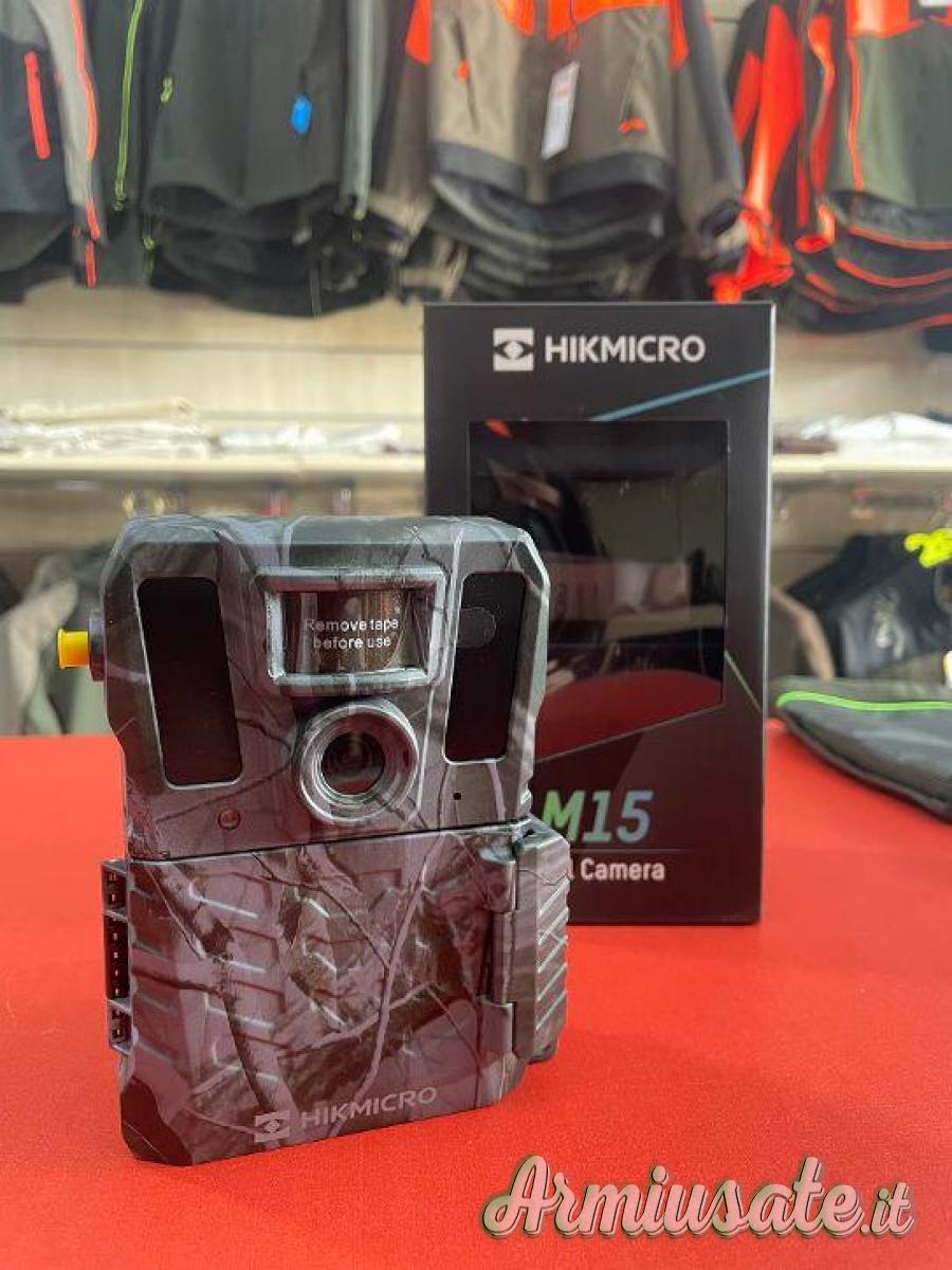 FOTOTRAPPOLA HIKMICRO M15 - RUGGIERO ARMI FOTOTRAPPOLA HIKMICRO M15 - RUGGIERO ARMI