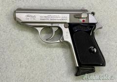 PISTOLA WALTHER CAL. 380ACP (9X17) MODELLO PPK INOX