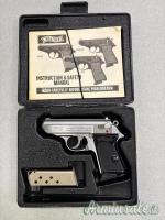 PISTOLA WALTHER CAL. 380ACP (9X17) MODELLO PPK INOX