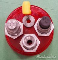 Dies carbide + Shell plate Cal. 38 /357