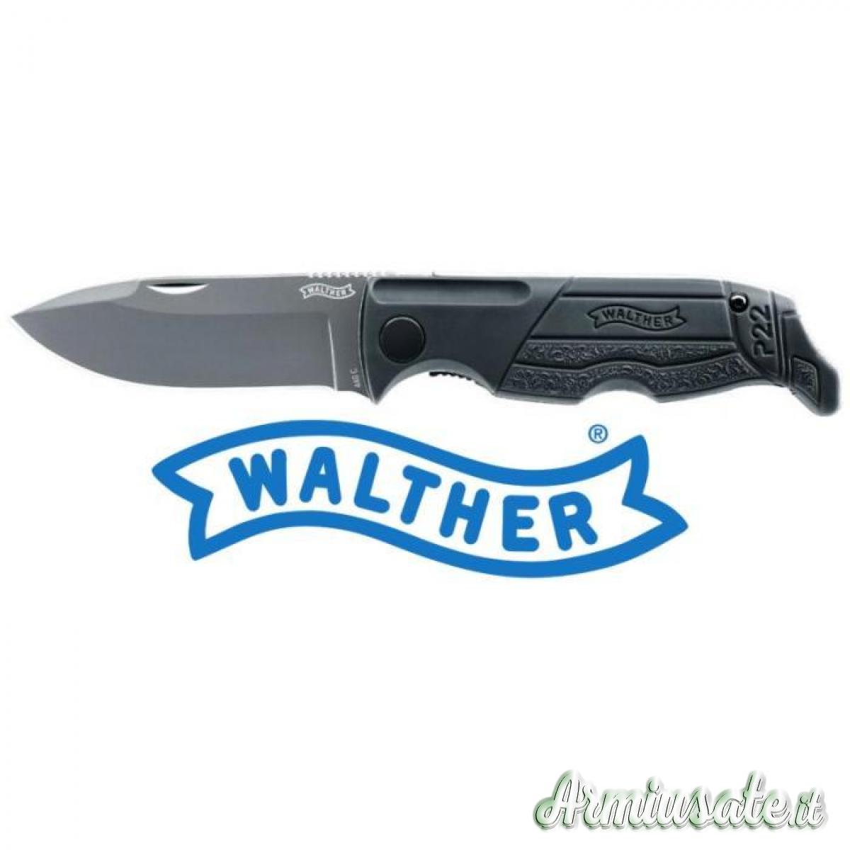 WALTHER COLTELLO P22 -BLK WALTHER COLTELLO P22 -BLK
