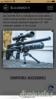 KALIBRGUNS CRICKET TACTICAL CARBON II  4.5/.177