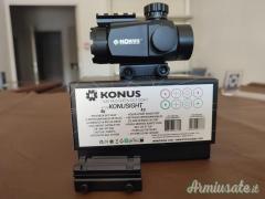 konus 1x35 red/green dot sight
