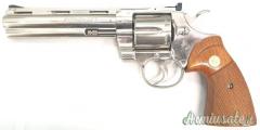 Colt Python Nickel .357 Magnum  |  9x31mmR  | .353 Casull