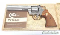 Colt Python Nickel .357 Magnum  |  9x31mmR  | .353 Casull
