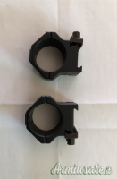 Anelli Contessa STR02/A Tactical Rings HP 30mm - h10mm - con livella