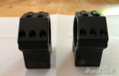 Anelli Contessa STR02/A Tactical Rings HP 30mm - h10mm - con livella