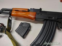 Carabina s.a. marca Adler mod. AK 47 cal. 222 Remington comprensivo di baionetta