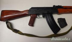 Carabina s.a. marca Adler mod. AK 47 cal. 222 Remington comprensivo di baionetta