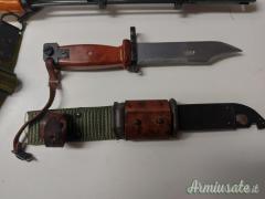 Carabina s.a. marca Adler mod. AK 47 cal. 222 Remington comprensivo di baionetta