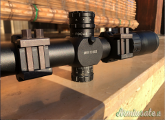 Marcool ZA3 5-25x56 + Anelli Contessa STR02/A Tactical Rings 30mm