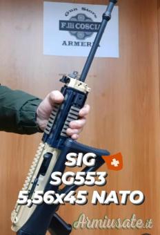 SAN SWISS ARMS MOD.  SG553 - DESERT CAL.223REM.
