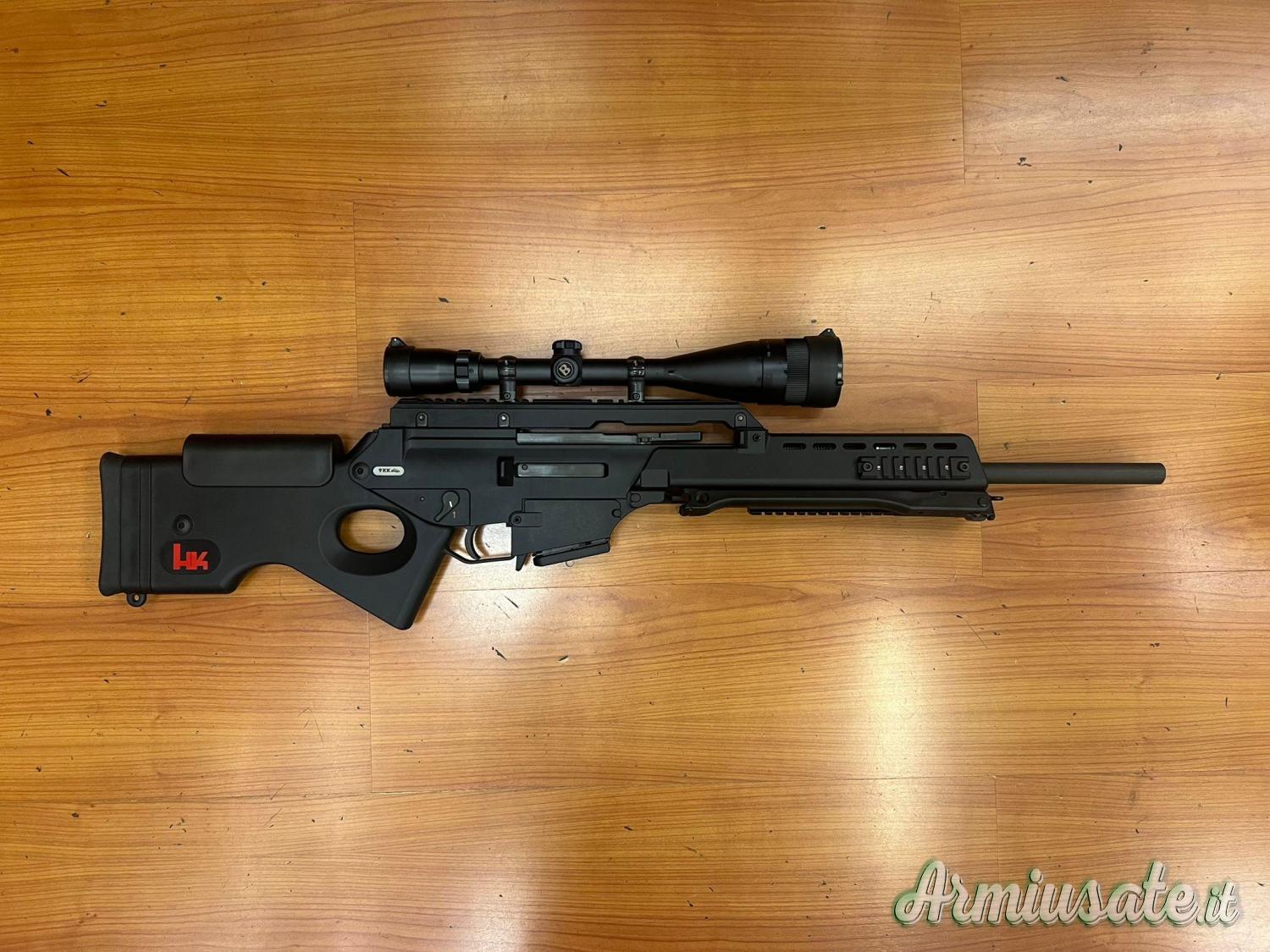 HK SL8 + Ottica e Bipiede .223 Remington HK SL8 + Ottica e Bipiede .223 Remington