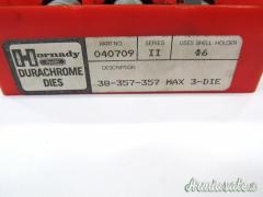 HORNADY PACIFIC DURACHROME DIES 38/357 RIF AC604