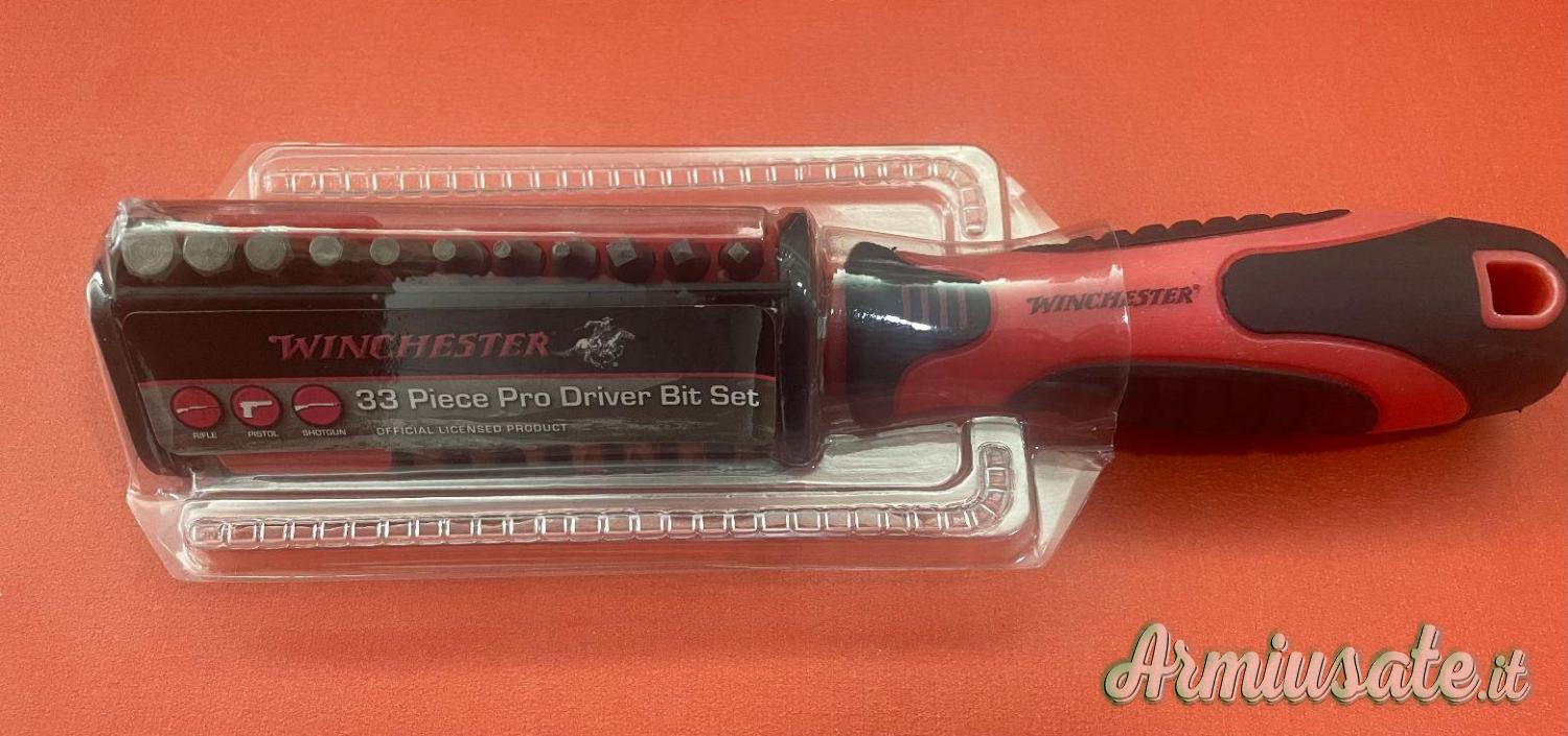 WINCHESTER Pro Driver Bit Set - NUOVO RUGGIERO ARMI WINCHESTER Pro Driver Bit Set - NUOVO RUGGIERO ARMI