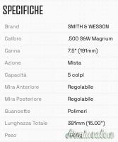 S&W 500 Performance Cender canna 7.5
