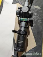 Ottica Vector Optics Continental HD 5-30 x 56 con accessori e anelli