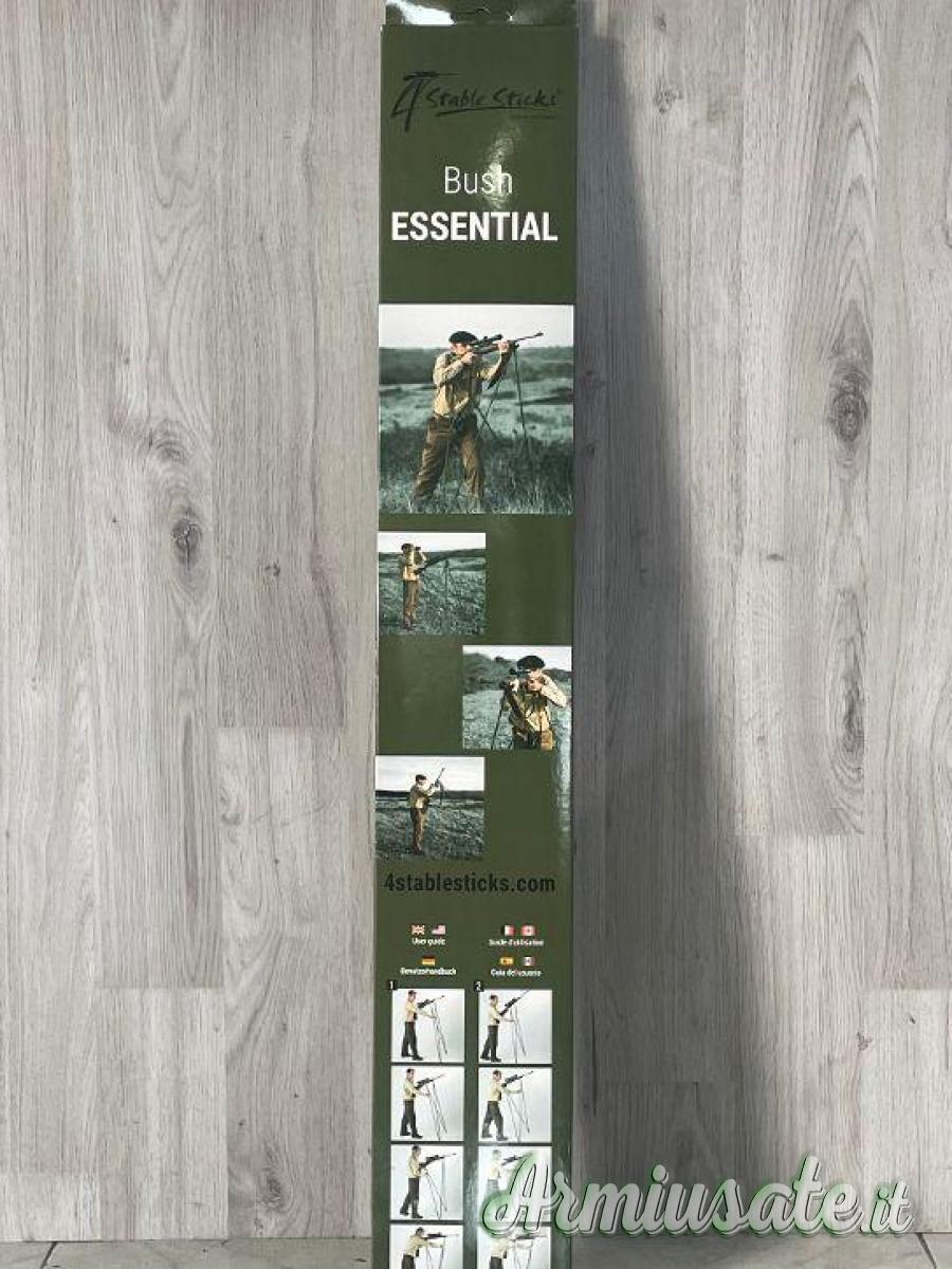 STABLE STICKS Bipiede Bush Essential Stick - NUOVO RUGGIERO ARMI STABLE STICKS Bipiede Bush Essential Stick - NUOVO RUGGIERO ARMI