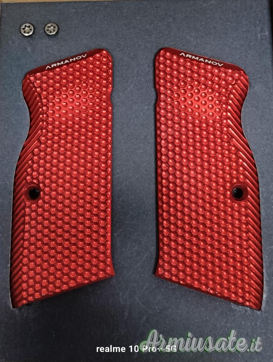 Guancette Armanov Mod.  SpidErgo per Tanfoglio small frame Guancette Armanov Mod.  SpidErgo per Tanfoglio small frame