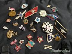 Medaglie badges misti