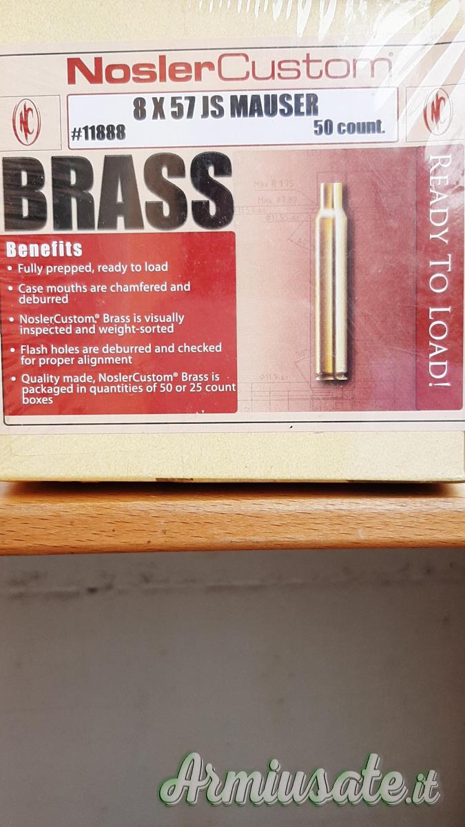 NOSLER 8 X 57 JS MAUSER  nuovi NOSLER 8 X 57 JS MAUSER  nuovi