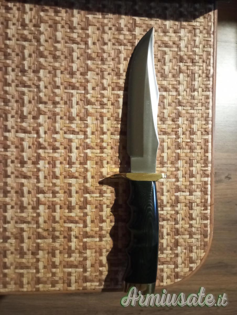 Muela Bufalo-17G Green Micarta Knife, Satin 440 Muela Bufalo-17G Green Micarta Knife, Satin 440