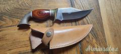 Iron Mountain Knife Co. - Custom Skinner Hunting Knife - Wood -