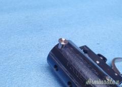 Pulsante Sicura in Acciaio Inox per Carabine Weihrauch