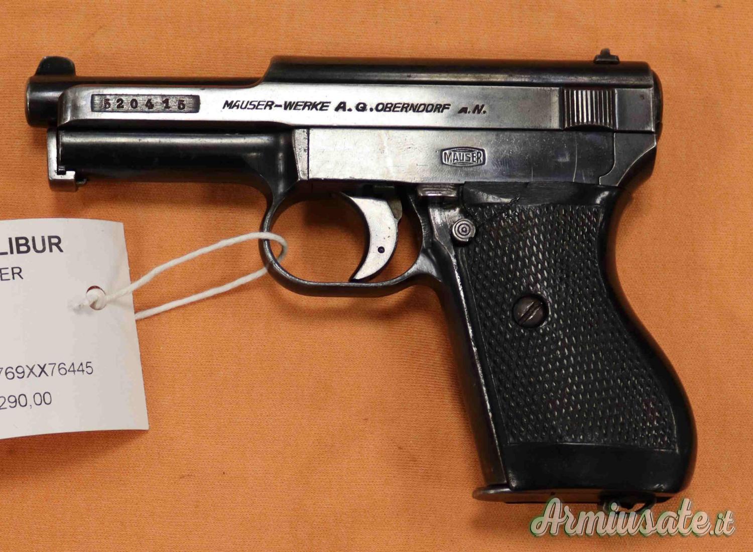 Pistola Mauser 34 Calibro 7,65 Pistola Mauser 34 Calibro 7,65