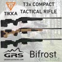 TIKKA T3X CTR BIFROST NERA CAL 308 WIN - CANNA 61 CM - FILETTO MT5/8X24