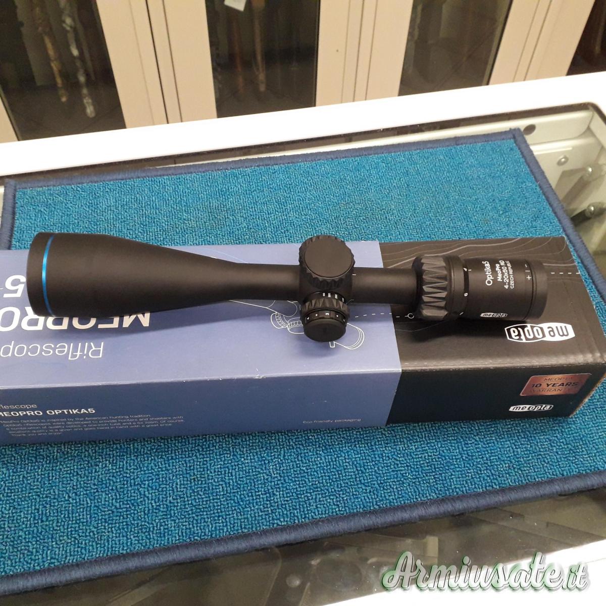 Meopta Optika5 4-20x50 RD ret. Z Plus illuminato SFP Meopta Optika5 4-20x50 RD ret. Z Plus illuminato SFP