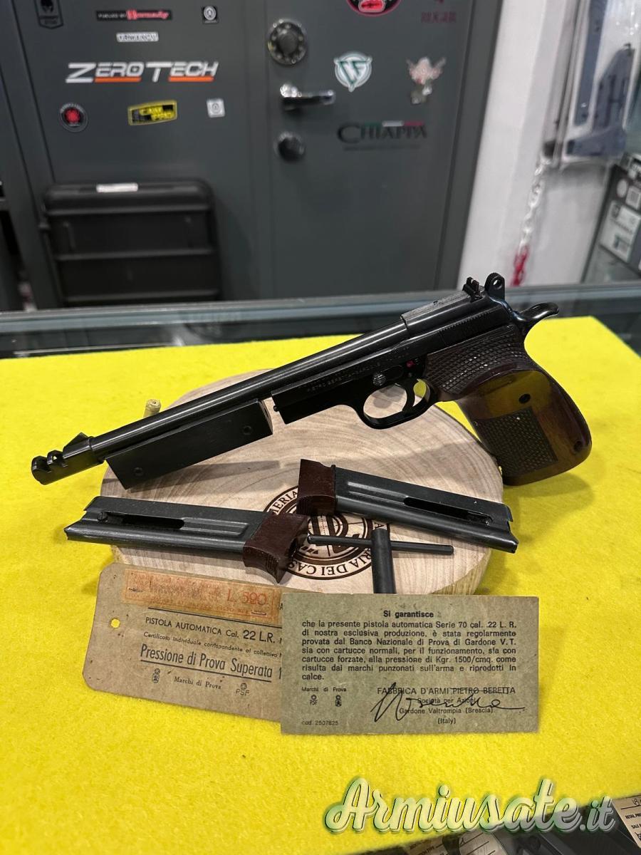 Pistola s/automatica marca Beretta modello SERIE 70 TIRO OLIMPIONICO calibro 22 LR Pistola s/automatica marca Beretta modello SERIE 70 TIRO OLIMPIONICO calibro 22 LR