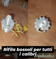 Incisori, ribassatori, rifila bossoli stampa 3d, SPEDIZIONE