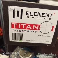 ELEMENT OPTICS TITAN 5-25x56 FFP Usato