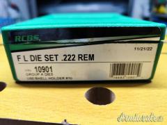 RCBS .222 Remington Full Lenght Dies Set #10901