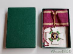 Decorazione epoca fascista croce da “COMMENDATORE” Ordine Cavalleresco Aquila Romana (1942-1944)