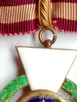 Decorazione epoca fascista croce da “COMMENDATORE” Ordine Cavalleresco Aquila Romana (1942-1944)